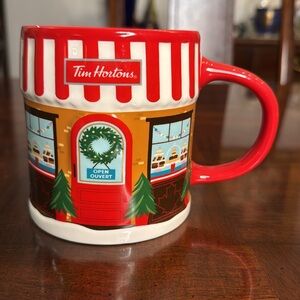 Tim Hortons Holiday Mug 2024 Limited Edition Christmas Bake Shop Mug NEW